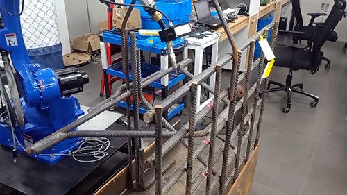 ky体育焊缝跟踪在钢格板焊接应用