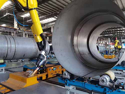 ky体育激光焊缝跟踪在LNG储罐行业的应用