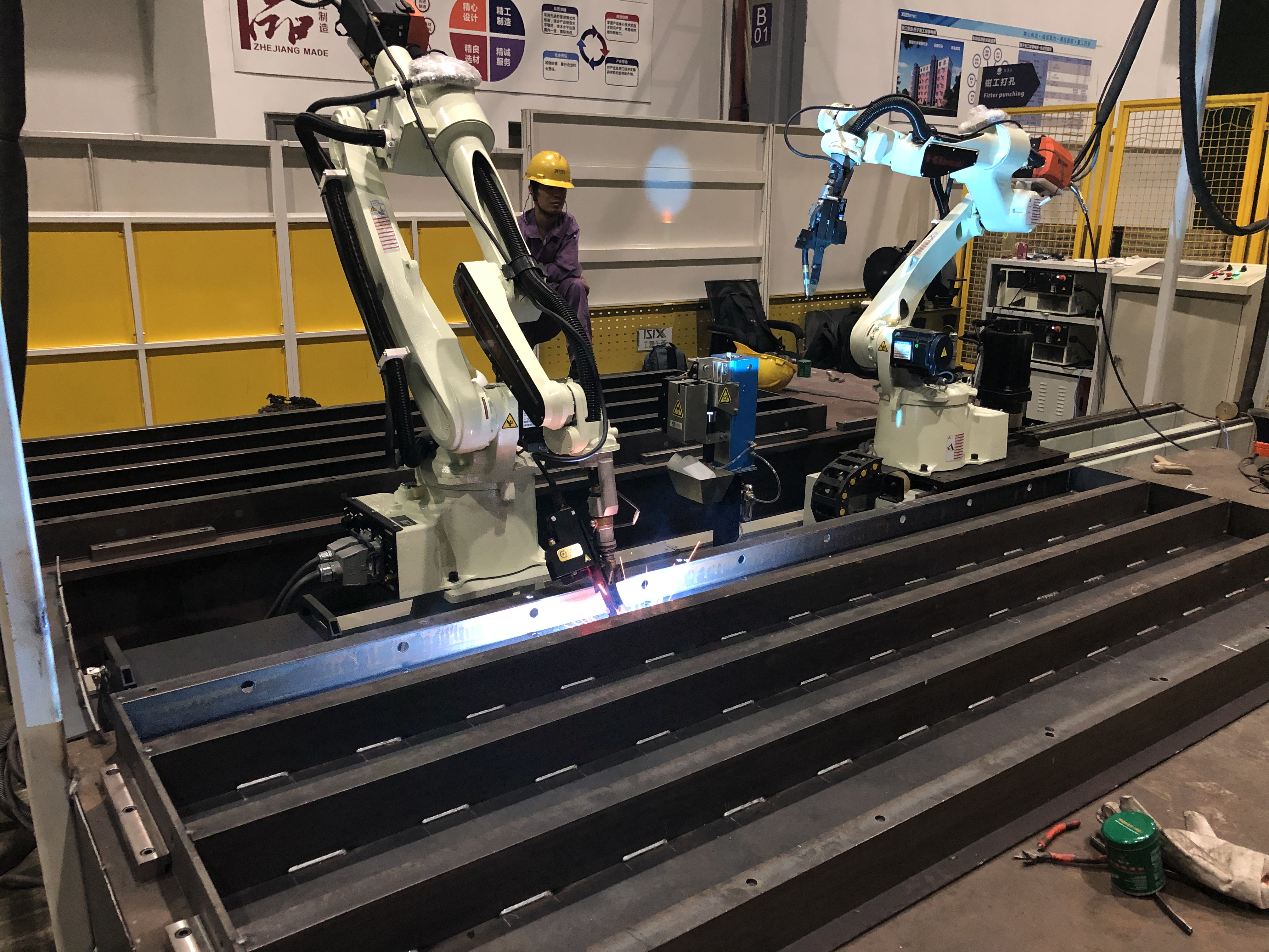 机器人焊缝跟踪在电梯行业中的应用