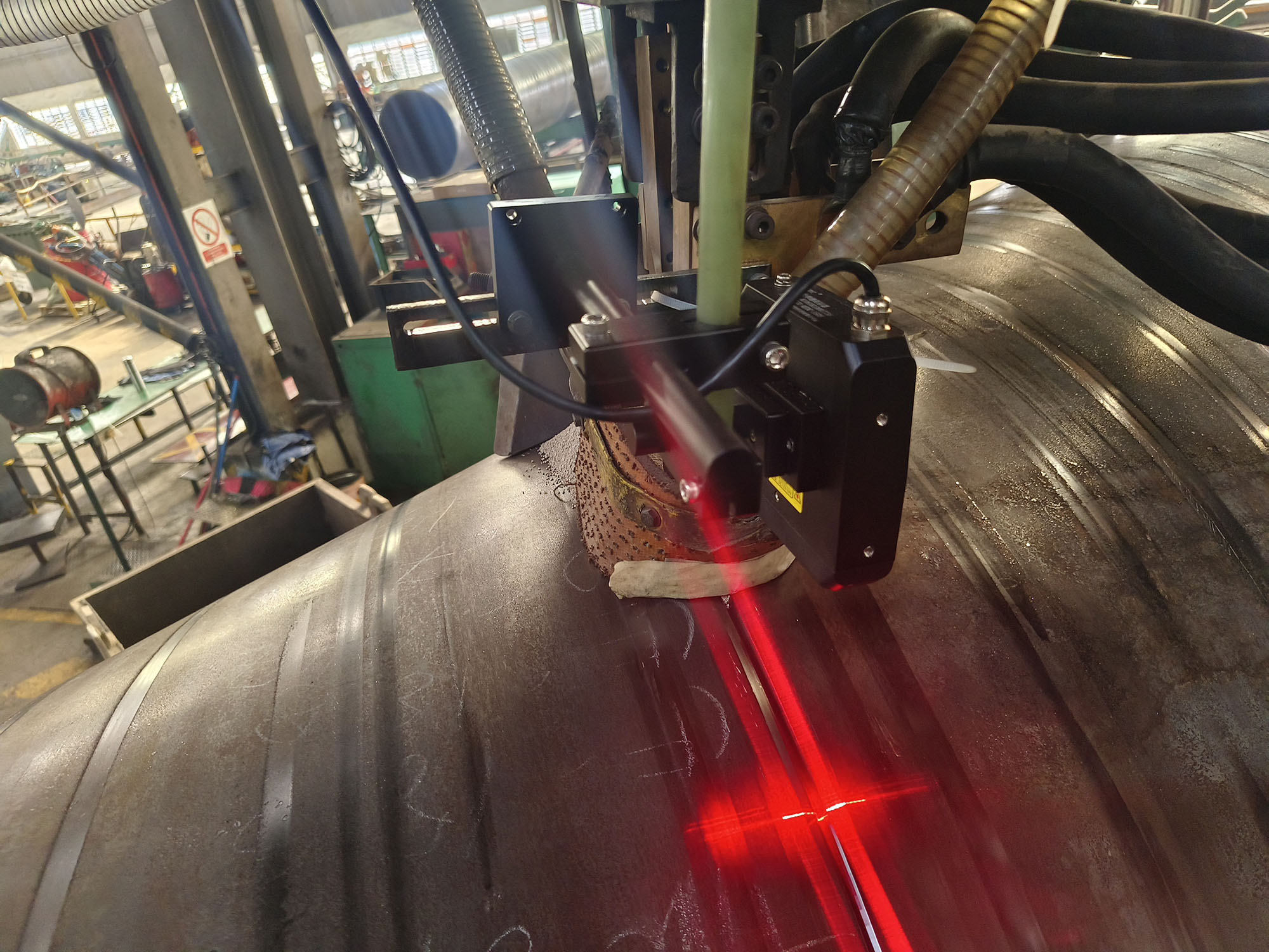 海外客户案例：螺旋管焊接的智能跟踪解决方案